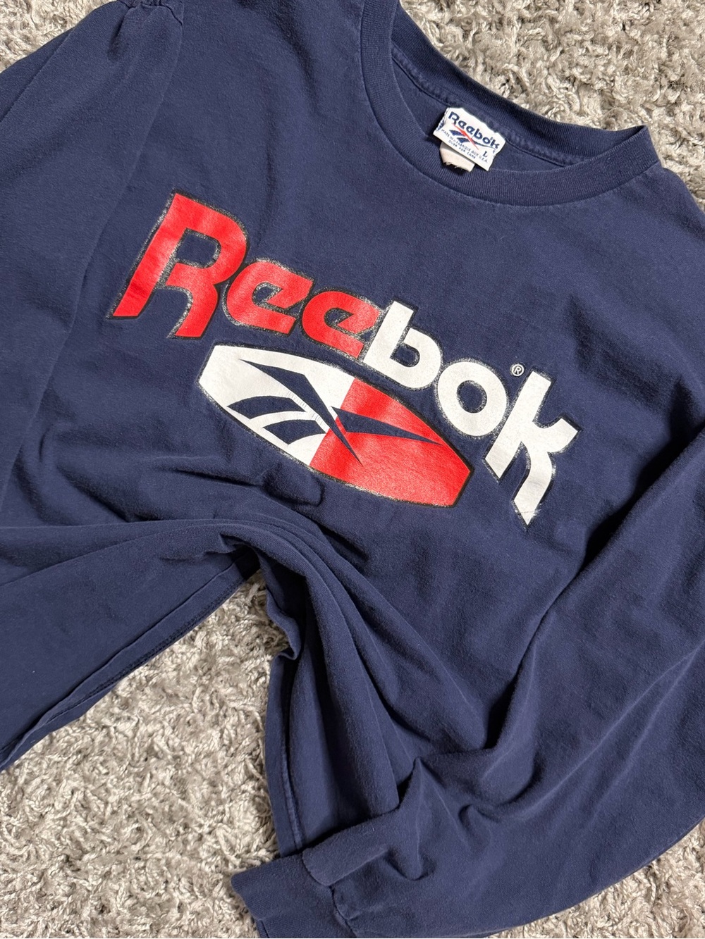Vintage Reebok Long Sleeve Shirt